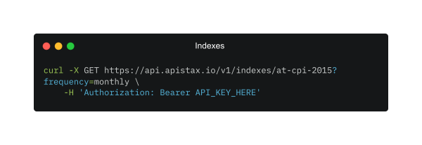 APIstax API